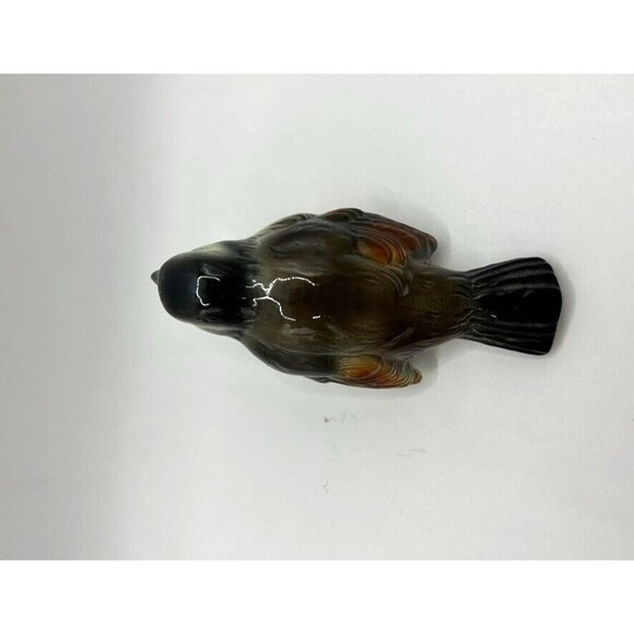 Vintage Goebal West Germany Sparrow Bird Figuine CV75 Porcelain Brown - Picture 7 of 16